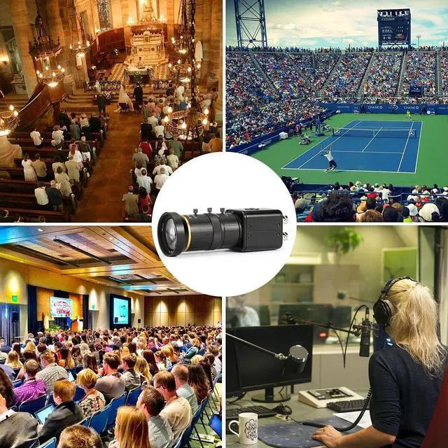 Alt view image 5 of 5 - SDTNOVA HD SDI Camera, 2 MP 1080P HD Digital CCTV Security Camera, 1/2.8 High Sensitivity Sensor CMOS with 5-50mm Manual Varifocal HD 3MP Lens, DC12V 1A Adapter Free by Click Below Extra Saving