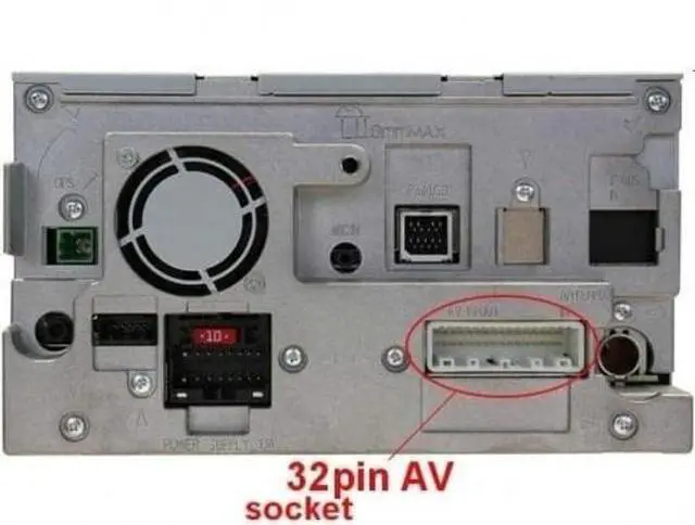 Alt view image 3 of 4 - YONGJIANGXIA RCA Harness Compatible with Pioneer Avic X850Bt Avic X8510Bt Avic X950Bh Avic Z150Bh