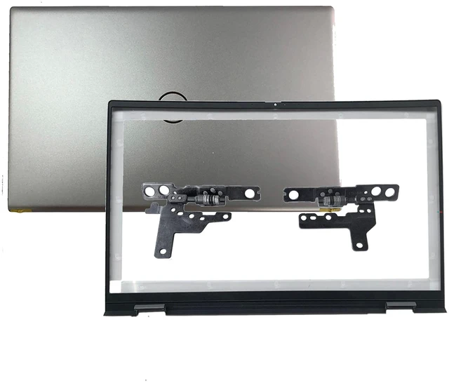 Main image of Lyinsen Replacement 15.6" Laptop LCD Cover Back Rear Top Lid with Bezel and Hinges for Dell Inspiron 15 5510 5515 5518 0CHFVW CHFVW 05WK5X Silver