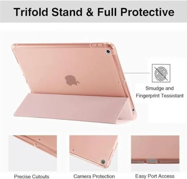 Alt view image 2 of 5 - MAYCARI Cute Kawaii Bow Knot Compatible with 11-inch iPad Pro2024 Case with Pencil Holder, Auto Sleep/Wake, Pink Girly Aesthetic Soft TPU Back Cover for 11-inch iPad Pro2024