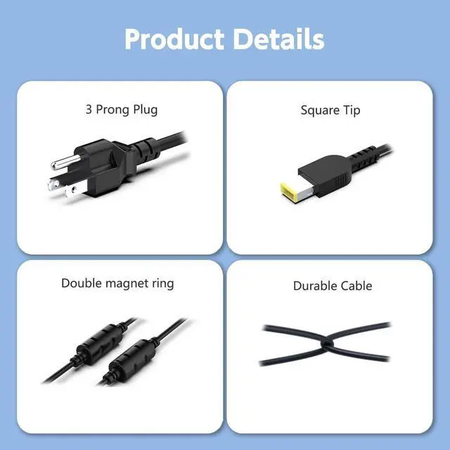 Alt view image 5 of 5 - Govvep 230W Type C Laptop Charger