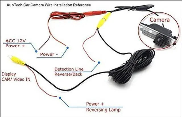 Alt view image 5 of 5 - for Toyota Yaris Sedan/Vios 2008 2009 2010 2011 2012 Car Rear View Camera Back Up Reverse Parking Camera/Plug Directly