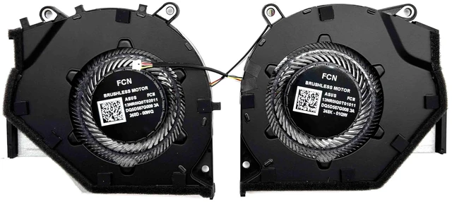Main image of New CPU + GPU Cooling Fan Replacement for ASUS 2024 ROG Zephyrus G16 GU605M