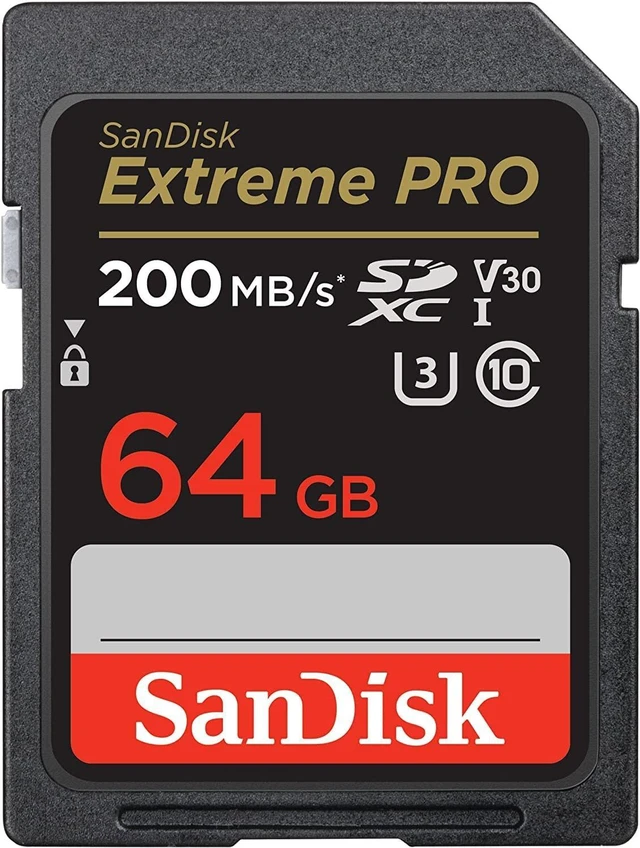 Alt view image 3 of 5 - SanDisk 64GB SD Extreme Pro SDXC UHS-I Memory Card Compatible with Nikon Z6III, Z50II and Z5II Mirrorless Cameras (SDSDXXU-064G-GN4IN) Bundle with 1 Everything But Stromboli MicroSD & SD Card Reader