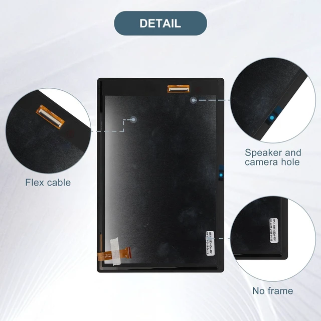 E-yiiviil Replacement LCD Display Touch Screen Digitizer Assembly ...