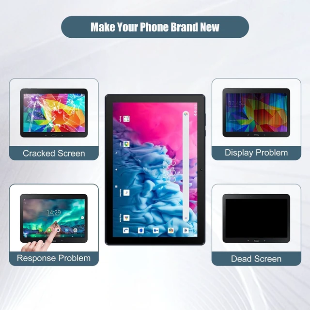 E-yiiviil Replacement LCD Display Touch Screen Digitizer Assembly ...