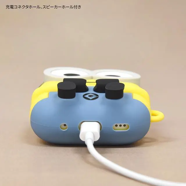 Alt view image 4 of 5 - Gourmandies Despicable Me Series AirPods Pro (2nd Generation) / AirPods Pro Silicone Case Bob MINI-472A