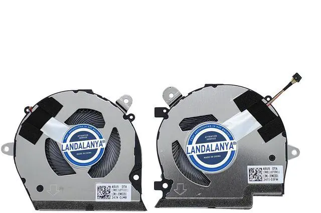 Alt view image 2 of 4 - LANDALANYA Replacement New CPU Cooling Fan for ASUS UX8406 UX8406M UX8406MA UX8406C UX8406CA Series ND55C0W-23G14 ND65C33-24A03 DC5V 0.50A Fan
