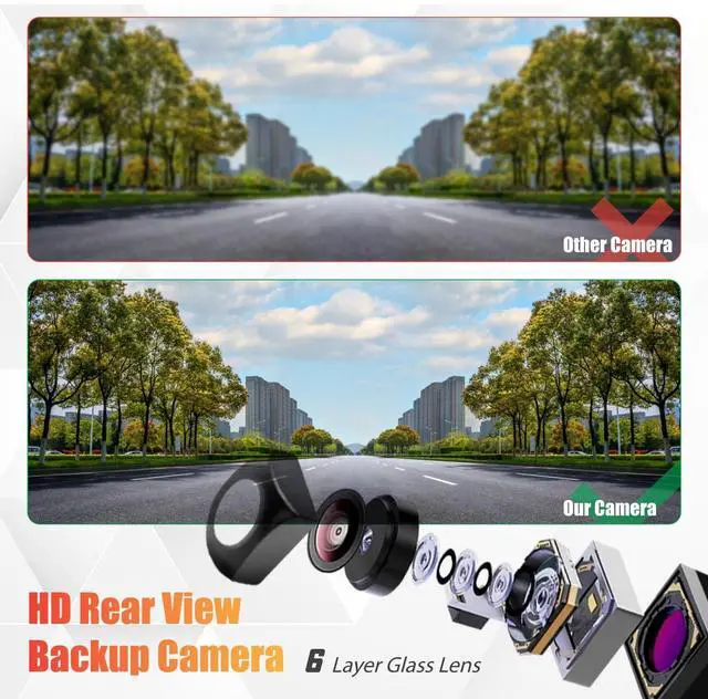 Alt view image 4 of 5 - Sianxaido EV4T19G490CA Rear View Backup Camera Compatible with Escape 2013 2014 2015 2016 2017
