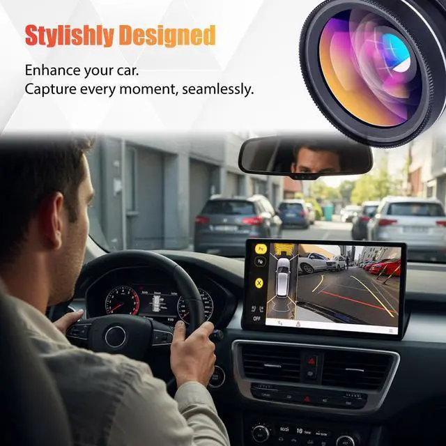 Alt view image 5 of 5 - Sianxaido EV4T19G490CA Rear View Backup Camera Compatible with Escape 2013 2014 2015 2016 2017