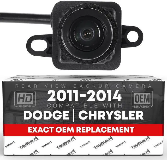Main image of Rear View Backup Camera - Compatible with 2011-2014 Dodge Charger, Chrysler 300 - Reversing Parking Assist Camera - OEM 56054058AH, 56054058AD, 56054058AE, 56054058AF, 56054058AG