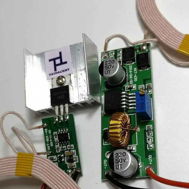 Alt view image 5 of 5 - Taidacent 12V Input 12V 1A Output Wireless Charging Module Wireless Power Supply Module (12V1A)
