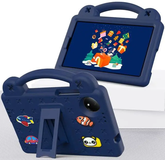 Alt view image 5 of 5 - AKABEILA Compatible with Doogee U11/U11 Pro 2025 11 inch/Tab G6/Tab G6+ 11 inch/Infinix Xpad 20 2025 inch/Umidigi G7 Tab Pro 2024 11 inch Tablet Case, Shoulder Strap & Stand Handle Navy Blue