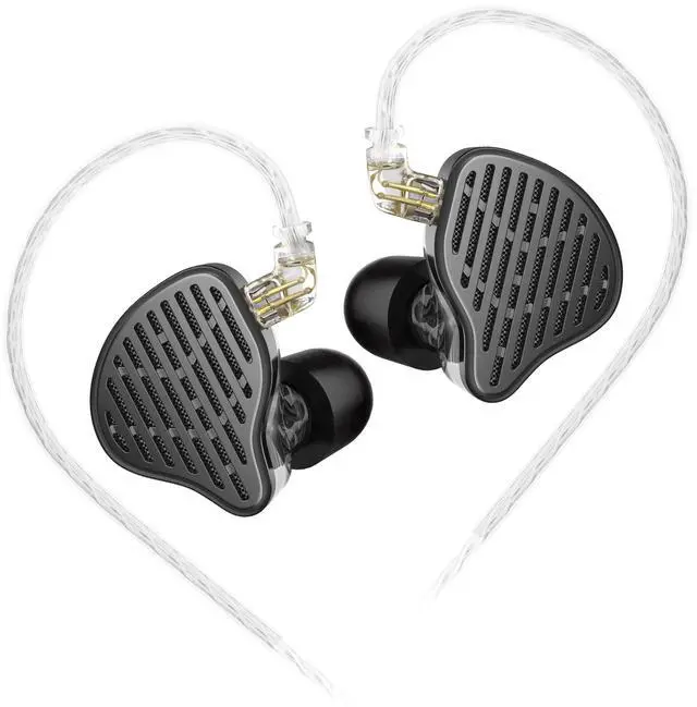 Main image of KZ x HBB PR2 in Ear Monitor Earphones 13.2mm Planar Magnetic Driver HiFi Wired Headphone Noise Cancelling IEM Earbuds with Detachable 2 Pin Silver-Plated Cable for Audiophile (Without Mic)