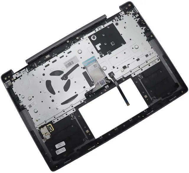 Alt view image 3 of 5 - Lyinsen Replacement for Lenovo Yoga 7 14IML9 2-in-1 Laptop Upper Case Palmrest Keyboard Assembly Part 14" 5CB1N97636 Top Cover Grey