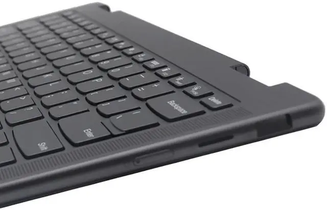Alt view image 5 of 5 - Lyinsen Replacement for Lenovo Yoga 7 14IML9 2-in-1 Laptop Upper Case Palmrest Keyboard Assembly Part 14" 5CB1N97636 Top Cover Grey