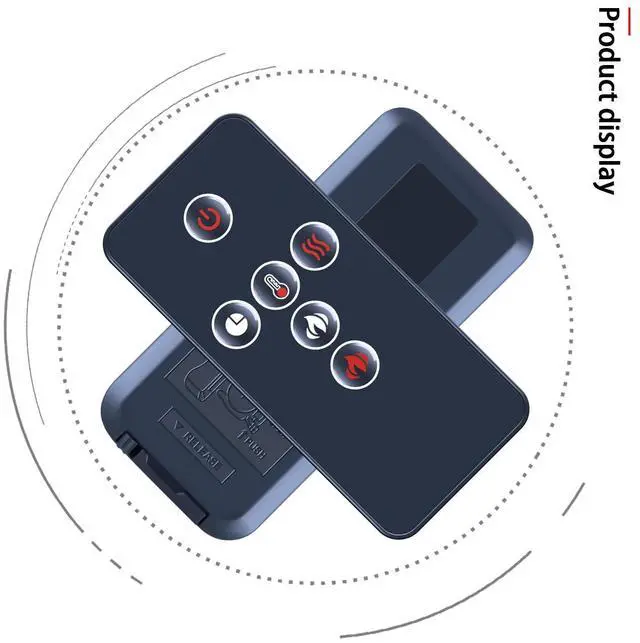 Alt view image 2 of 5 - SJUIF Replacement Remote Control for Napoleon Electric Fireplace W190-0095 NEFL32FH NEFL42FH NEFL50FH NEFL60FH NEFL72FH NEFL100FH NEFL42FH-MT NEFL50FH-MT NEFL60FH-MT Fireplace Heater