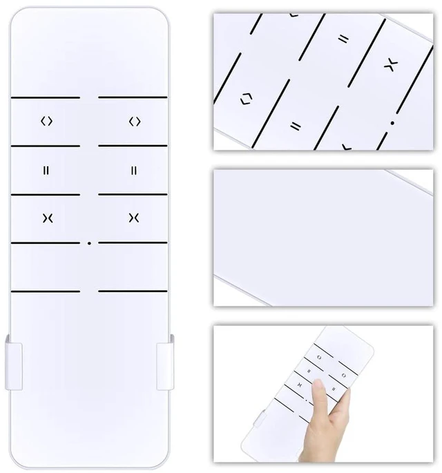 Alt view image 2 of 5 - HZIME New Replacement Remote Control Compatible for AOK Motors Sortfle AC123-02 2 Channel Wireless RF433.92