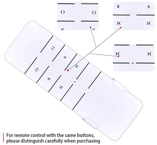Alt view image 4 of 5 - HZIME New Replacement Remote Control Compatible for AOK Motors Sortfle AC123-02 2 Channel Wireless RF433.92
