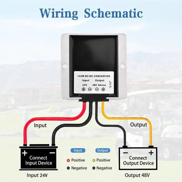 Alt view image 2 of 5 - 24V to 48V DC Step UP Converter for Starlink,ELFCULB 3A 144W Power Supply Voltage Booster Converter Regulartor