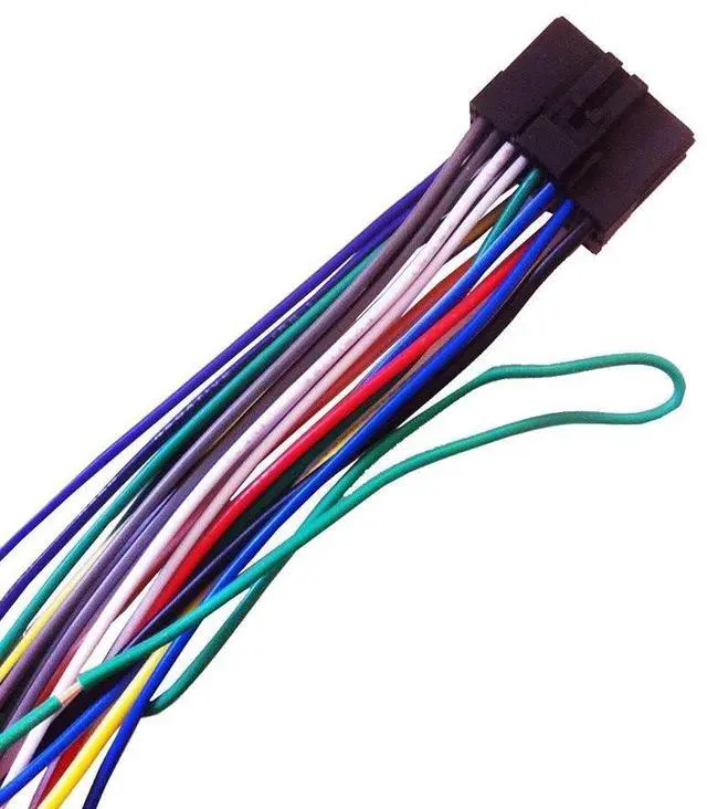 Alt view image 2 of 2 - Pioneer AVH-X2500BT / AVH-X2600BT / AVH-X4500BT / AVH-X4600BT 16 Pin Radio Dual Stereo Wiring Harness Power Plug