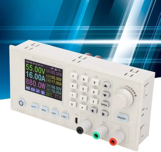 Alt view image 3 of 5 - CNC DCDC Buck Module, Buck Boost Supply, Adjustable Adapter Step Up and Down 6-70V to 0-60V(RD6018)