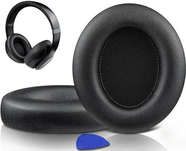 Main image of SOULWIT Lambskin Replacement Earpads for Beats Studio Pro Wireless Noise Cancelling Headphones, Cushions Ear Pads with High-Density Noise Isolation Foam - Black