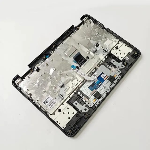 Alt view image 5 of 5 - Lyinsen Replacement for Dell Chromebook 11 3110 2-in-1(WFC) Laptop Upper Case Palmrest Keyboard Touchpad Assembly Part 11.6" 0P3NG2 P3NG2 Top Cover Black