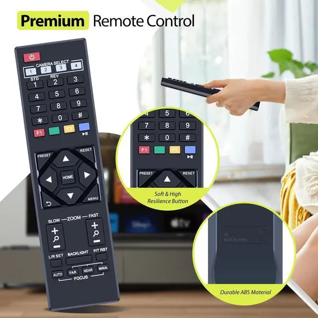 Alt view image 4 of 5 - RYQIF Replacement Remote Control Intended for PTZOptics IR Conferencing Camera PT20X-USB-GY-G2 K2, PT12X-USB-GY-G2, 20X-SDI