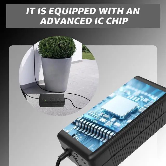 Alt view image 4 of 5 - Norward 54.6V Charger for Jetson Haze,Lithium Battery Charger Compatible with Jetson Haze JHAZE-BLK JHAZE-BLK-OB JHAZE-CAN-BLK JHAZEBLK Electric Power Cord