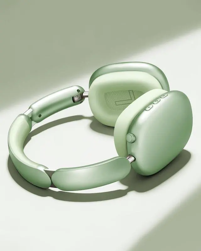 Alt view image 2 of 5 - Wentronic Y02 Active Noise Cancelling Headphones, Wireless Over-Ear Bluetooth 5.4 Headphones with Microphone, 60H Playtime, Hi-Res Audio, Big Bass, Foldable Lightweight for Travel Home Office,