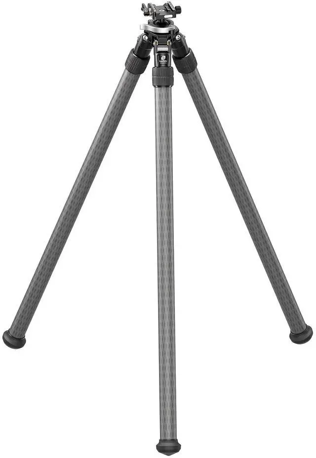 Main image of Leofoto STO-322CX Inverted Carbon Fiber Tripod for Hunting/Shooting, 36mm Durable Sand-Proof Leg, Integrated Lever-Release Ball Head, Compatible with Arca & Picatinny