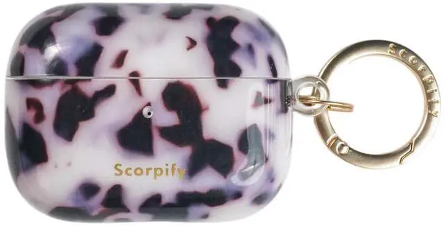 Main image of SCORPIFY for AirPods Pro 3 Case (3rd Generation, 2025) with Keychain, Compatible with Apple AirPod Pro 3, Cute Protective Hard Shell Cover, Wireless Charging Earbuds Case for Women -