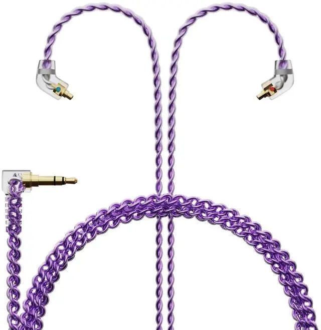 Main image of BASN SC100 Silver Plated Earphone Cable, 150cm MMCX Detachable Cable for in-Ear Monitors - Designed for BASN Series IEMs Including Bsinger & Bmaster