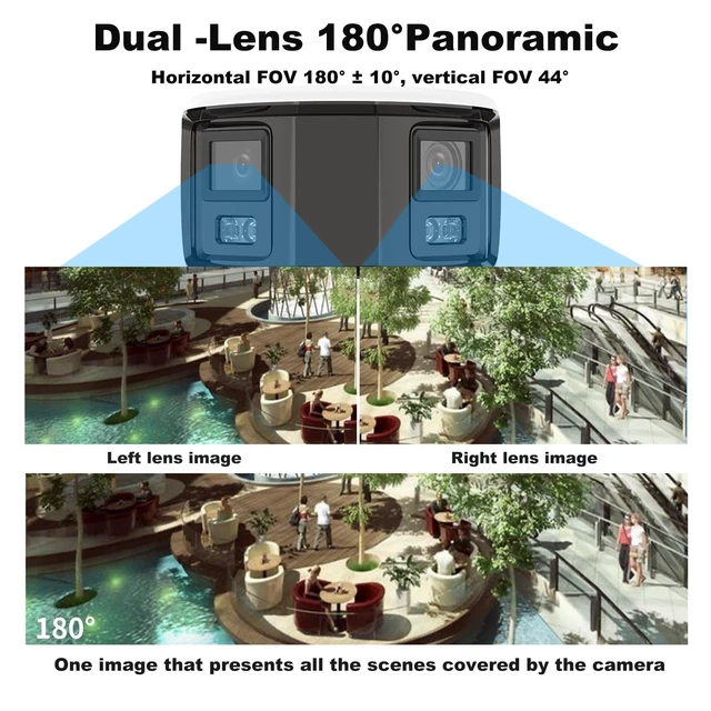 Alt view image 3 of 5 - 4K 8MP HIKVIS0N_Panoramic Color Vu Bullet IP Camera DS-2CD3T87G2P-LS(U)/SL