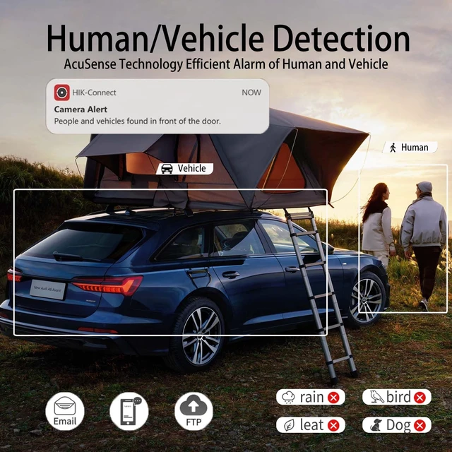 Alt view image 4 of 5 - 4K 8MP HIKVIS0N_Panoramic Color Vu Bullet IP Camera DS-2CD3T87G2P-LS(U)/SL