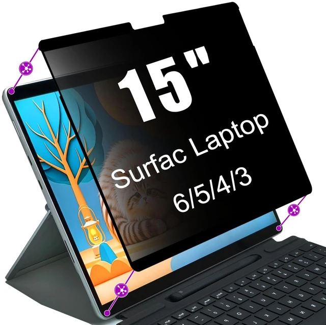 Main image of Ceydebne Privacy Screen for Surface Laptop 15 Inch (6/5/4/3)