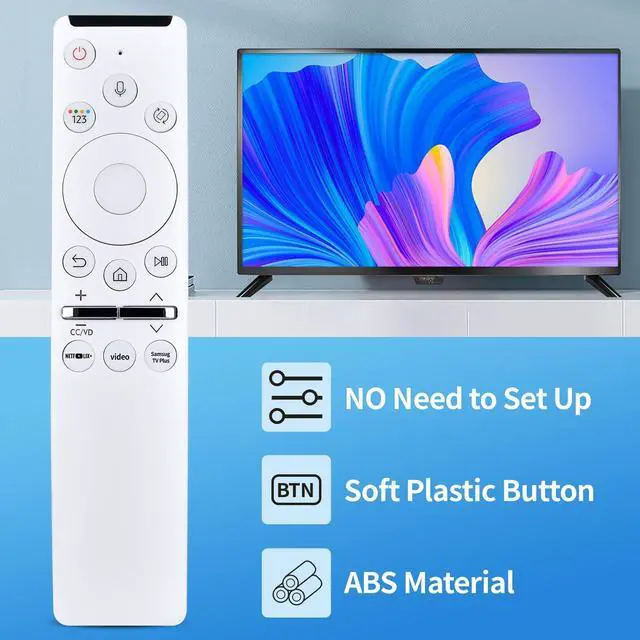 Alt view image 2 of 5 - SJUIF BN59-01330T Replacement Remote Control for Samsung The Sero QLED 4K Smart TVs RMCSPR1AP1 QN43LS05TAFXZA QN43LS01TAFXZA QN55LS01TAFXZA QN82Q800TAFXZA QN65Q80TAFXZA QN65Q800TAFXZA