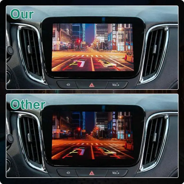 Alt view image 3 of 5 - 23334180 Rear View Camera Replacement for Chevrolet Malibu 2016-2022, OE Backup Cam Replaces PAC141, 590-116, V51740044, GM1960129 by GreenYi