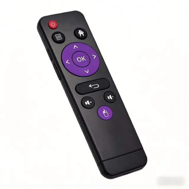 Main image of Jussming Purple Infrared Remote Control Replacement for MXQ H96MAX X3 H96 Mini MX10 Pro MX1 HK1 RBox TV Box ^^ Long Range Fast Response
