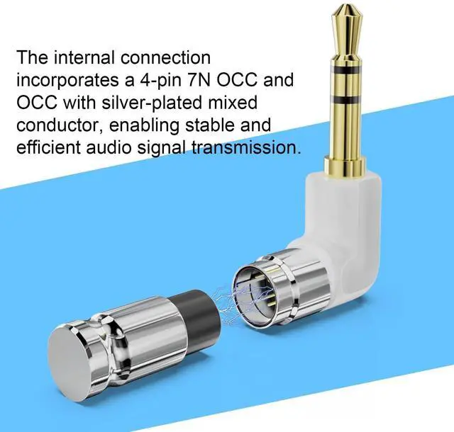 Alt view image 3 of 5 - ARTTI A2 NOVA IEM Earphone Cable 2.5/3.5/4.4mm 3in1 Plug Detachable Earbuds Upgraded Cable, Replacement Cable for Audiophile Musician(QDC Right Angle Plug)