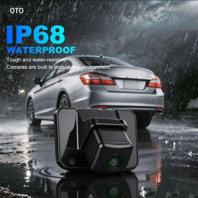 Alt view image 5 of 5 - OTO-K 39530-T2A-A31 Backup Camera Rear View Back Up Assist Camera Compatible with 2014 2015 Honda Accord Sedan EX-L, 2016 2017 Accord Sedan Replace# 39530-T2A-A21,39530-T2A-U110-M2