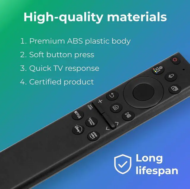Alt view image 2 of 5 - Voice Remote Control OXOJET BN59-01385A Replacement for Original Remote, Compatible with Samsung Smart TV