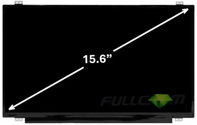 Alt view image 3 of 5 - FULLCOM New LCD Replacement Screen 15.6 Inch NV156FHM-N49 (with Brackets) FHD 1920x1080 30 Pin Matte for Laptop/Display/Screen/LCD Application