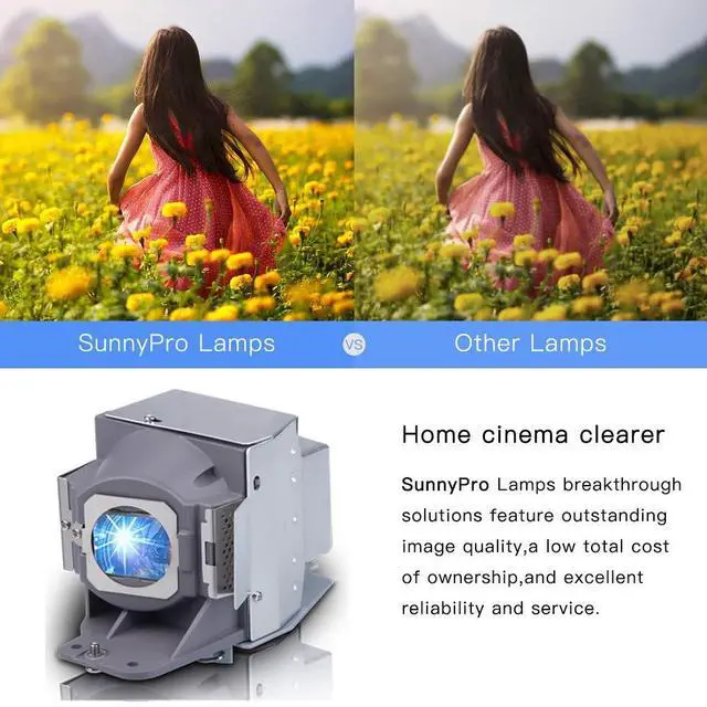 Alt view image 5 of 5 - XIM RLC-079 5J.J7L05.001 Projector Replacement Lamp with Housing Compatible for BenQ HT1075 / HT1085ST / W1070 / W1080ST