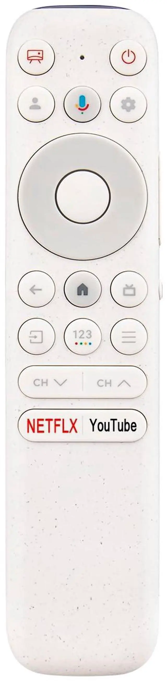 Main image of Beyution RC902N FER2 Replacement Voice Remote Control fit for TCL NXTVISION Series QLED 4K UHD Google Smart TV 2024 Model:55A300W 65A300W 75A300W 85A300W