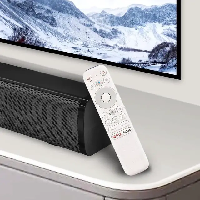 Alt view image 4 of 5 - Beyution RC902N FER2 Replacement Voice Remote Control fit for TCL NXTVISION Series QLED 4K UHD Google Smart TV 2024 Model:55A300W 65A300W 75A300W 85A300W