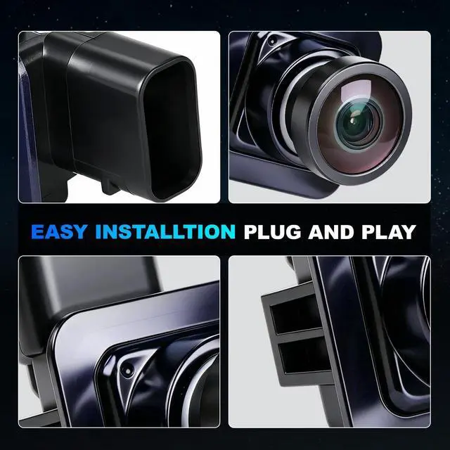 Alt view image 3 of 5 - OTO-K Rear View Park Assist Backup Camera Replacement Compatible with Edge 2011-2015, MKX 2011-2013 Replaces# BT4Z-19G490-B