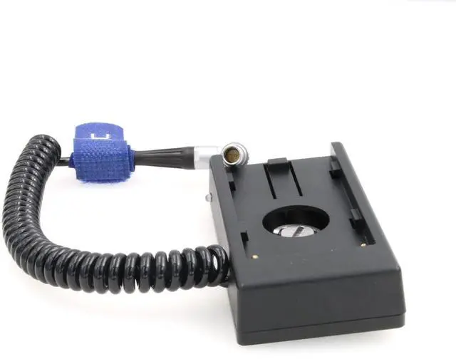 Main image of Eonvic NP-F970 Plate to Right Angle 2 Pin Male 12V Power for Teradek Bolt CVW 800 PRO Transmitter