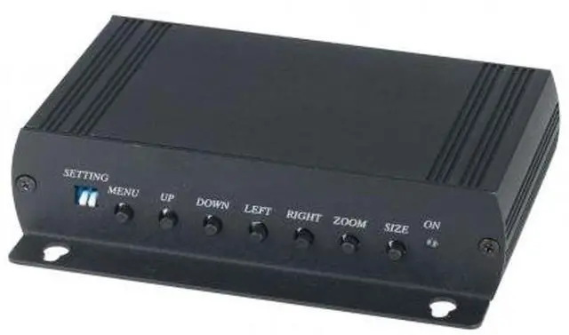 Alt view image 2 of 5 - VGA to Composite Video BNC Converter, Dual Output to BNC and VGA, Output PC DVR on LCD TV